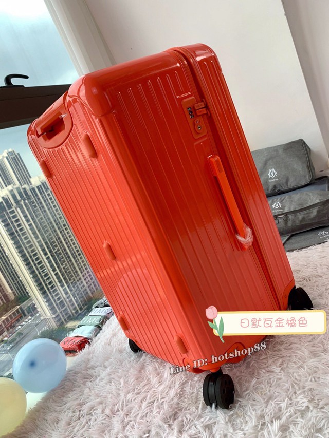 RIMOWA行李箱四輪拉杆箱 日默瓦Trunk方胖子運動版pc款TFBOYS易烊千璽代言彩色行李箱 gdx1534